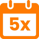 At 5x sem juros